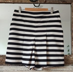 Striped dress shorts